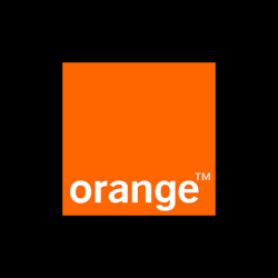 GooglePlus Orange Logo Black