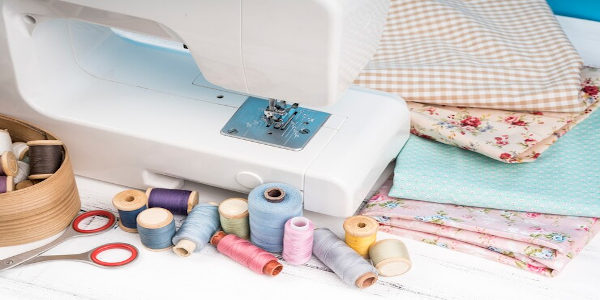 machine coudre fournitures tissus c415b